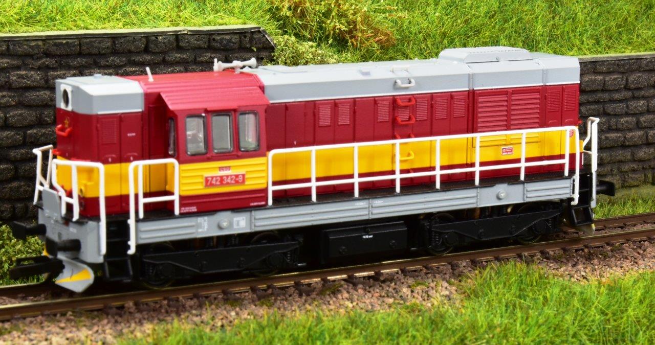Exkluzivní model lokomotivy řady T466.2 / 742